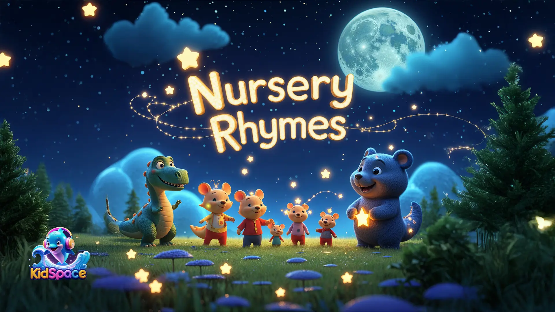 30 Minutes of Magical Kids Songs | Twinkle, Dino Dance & Bedtime Fun by KidSpace