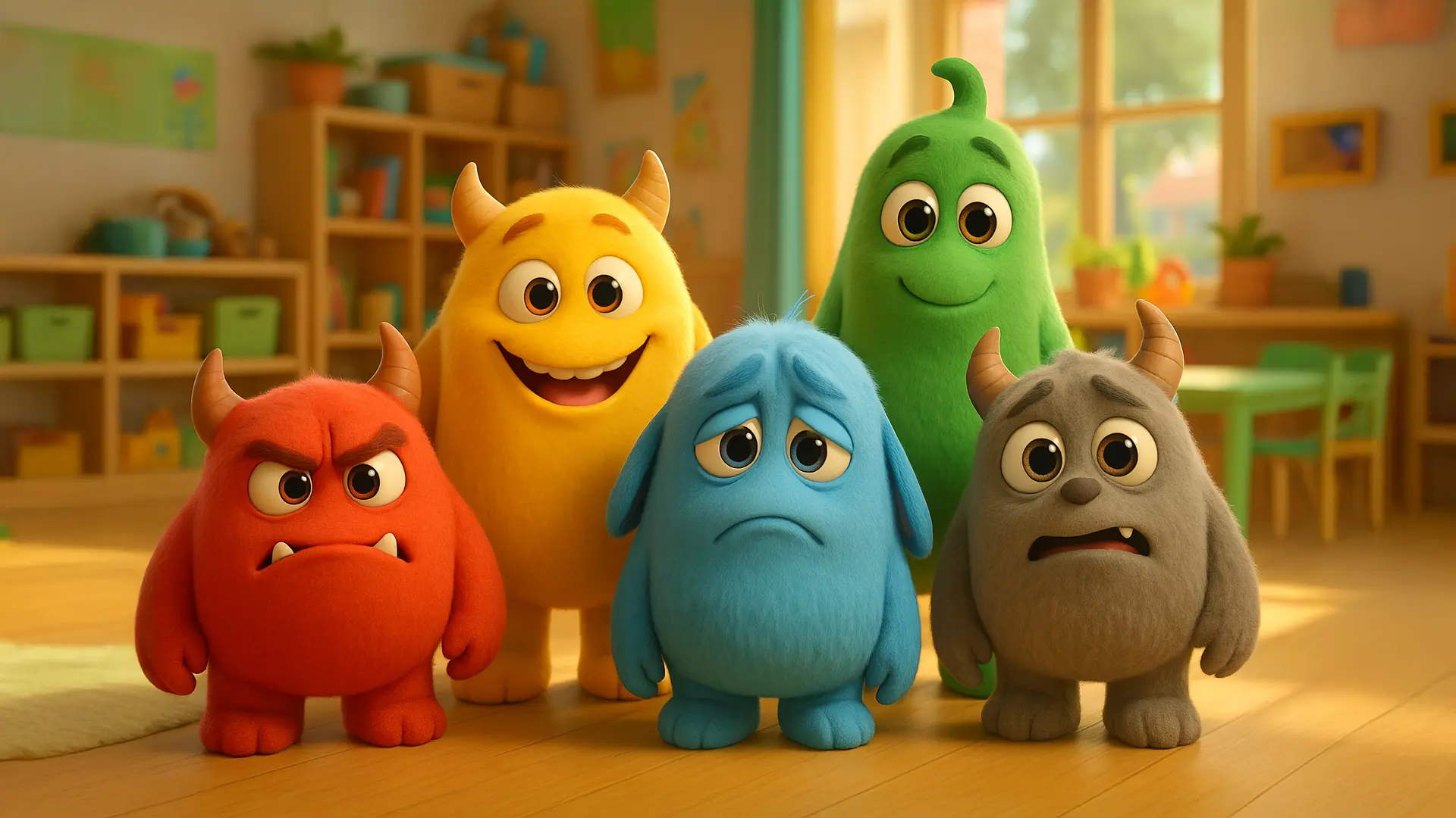Meet the Color Monsters: A Fun Way for Kids to Learn About Feelings