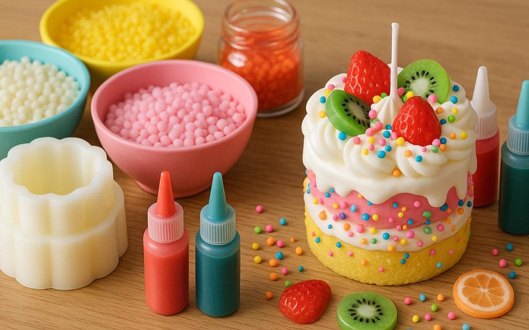 DIY Candle Cake Kits: Baking Up Bright, Edible-Looking Candles with Kids