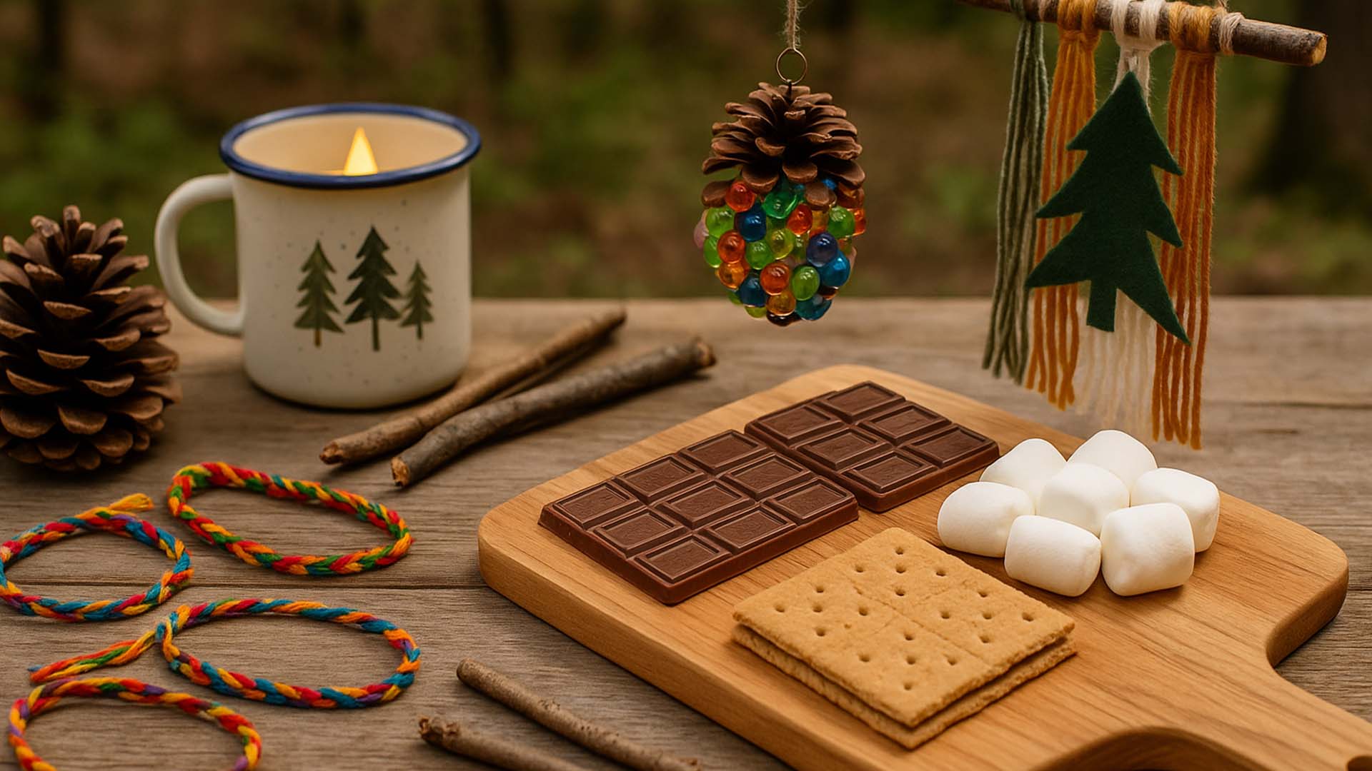 DIY Camp Aesthetic Crafts- Bring Cozy Woodsy Camp Vibes Home with Kids DIY Camp Aesthetic Crafts: Bring Cozy Woodsy Camp Vibes Home with Kids