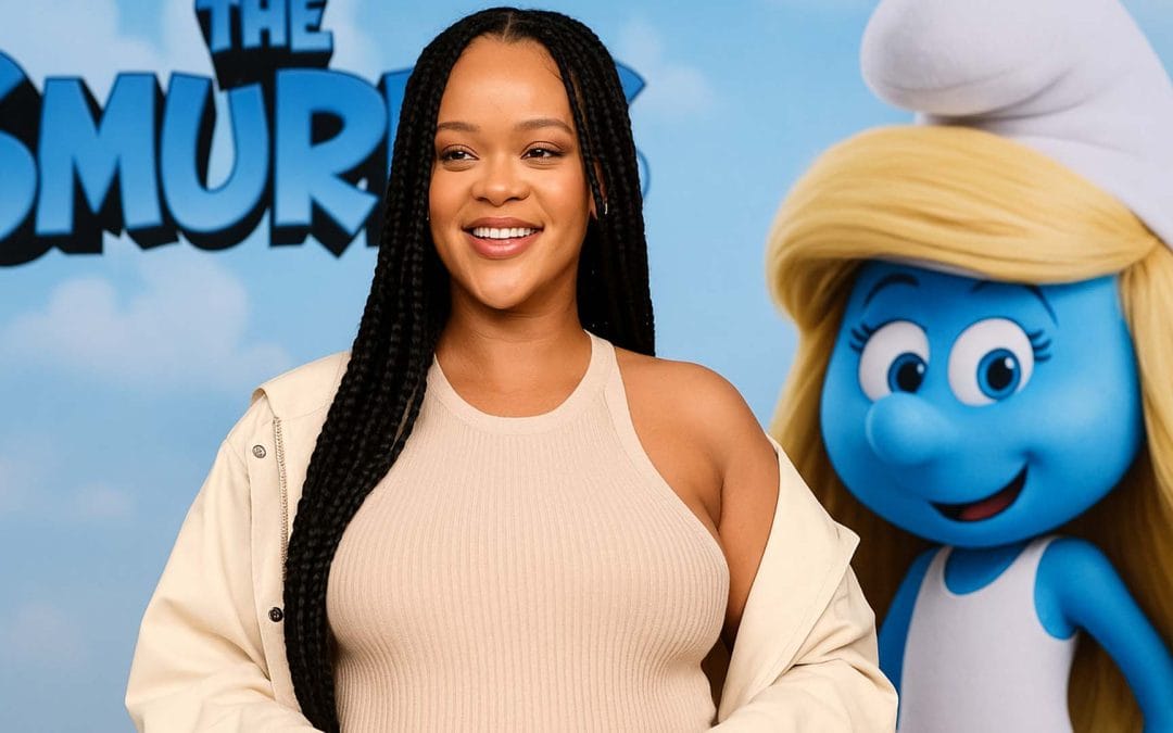Friend of Mine: Rihanna’s Wholesome Turn with The Smurfs