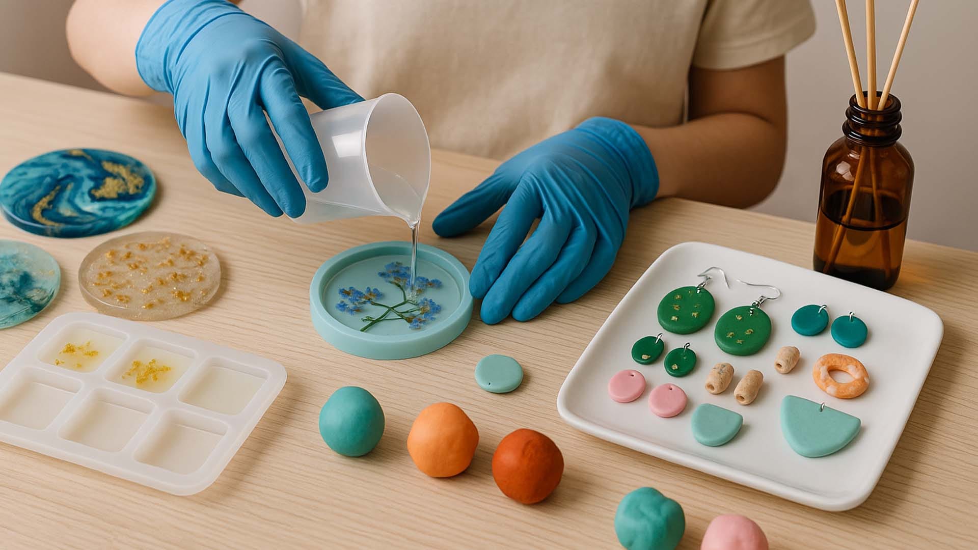 Kids’ DIY 2025: Resin Art, Polymer Clay Jewelry & Scented Wax Melts