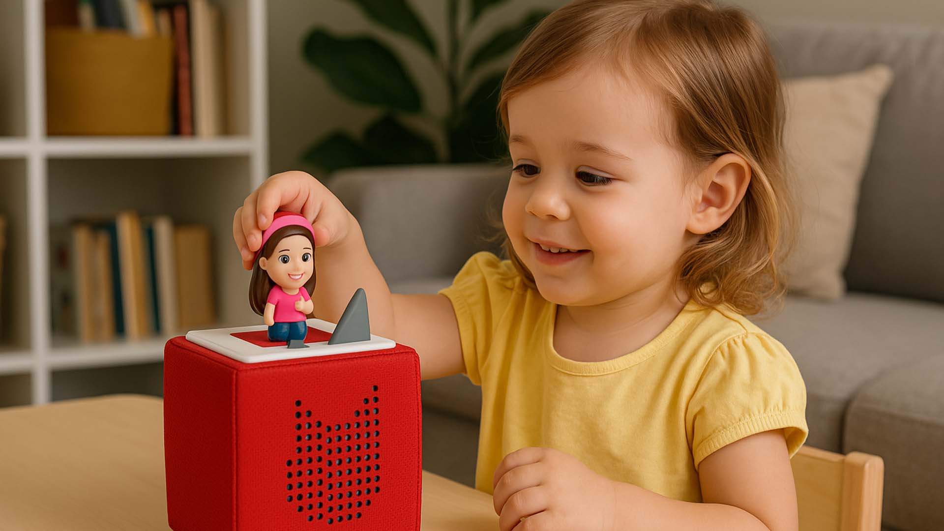 Miss Rachel Enters Toniebox- 17 Songs & Speech Support in a Screen-Free Speaker Miss Rachel Enters Toniebox: 17 Songs & Speech Support in a Screen-Free Speaker