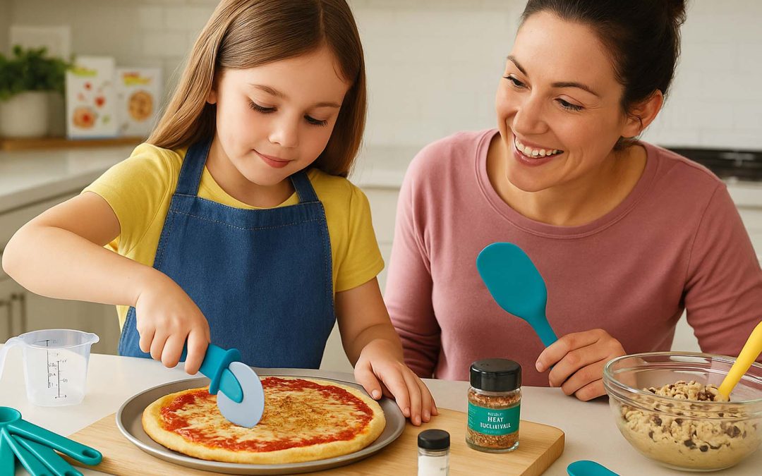 Pampered Chef Kids Club Kit: Cooking Together Builds Skills & Confidence