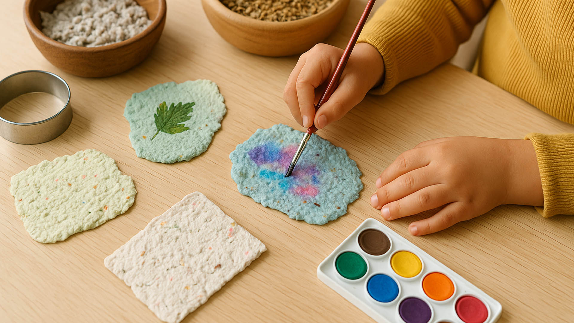 Eco Spring Mail Art- Craft Handmade Plantable Cards with Seeds Eco Spring Mail Art: Craft Handmade Plantable Cards with Seeds