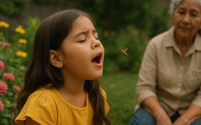 The Girl Who Sings to Bees: A Bilingual Tale of Courage, Loss & Hope