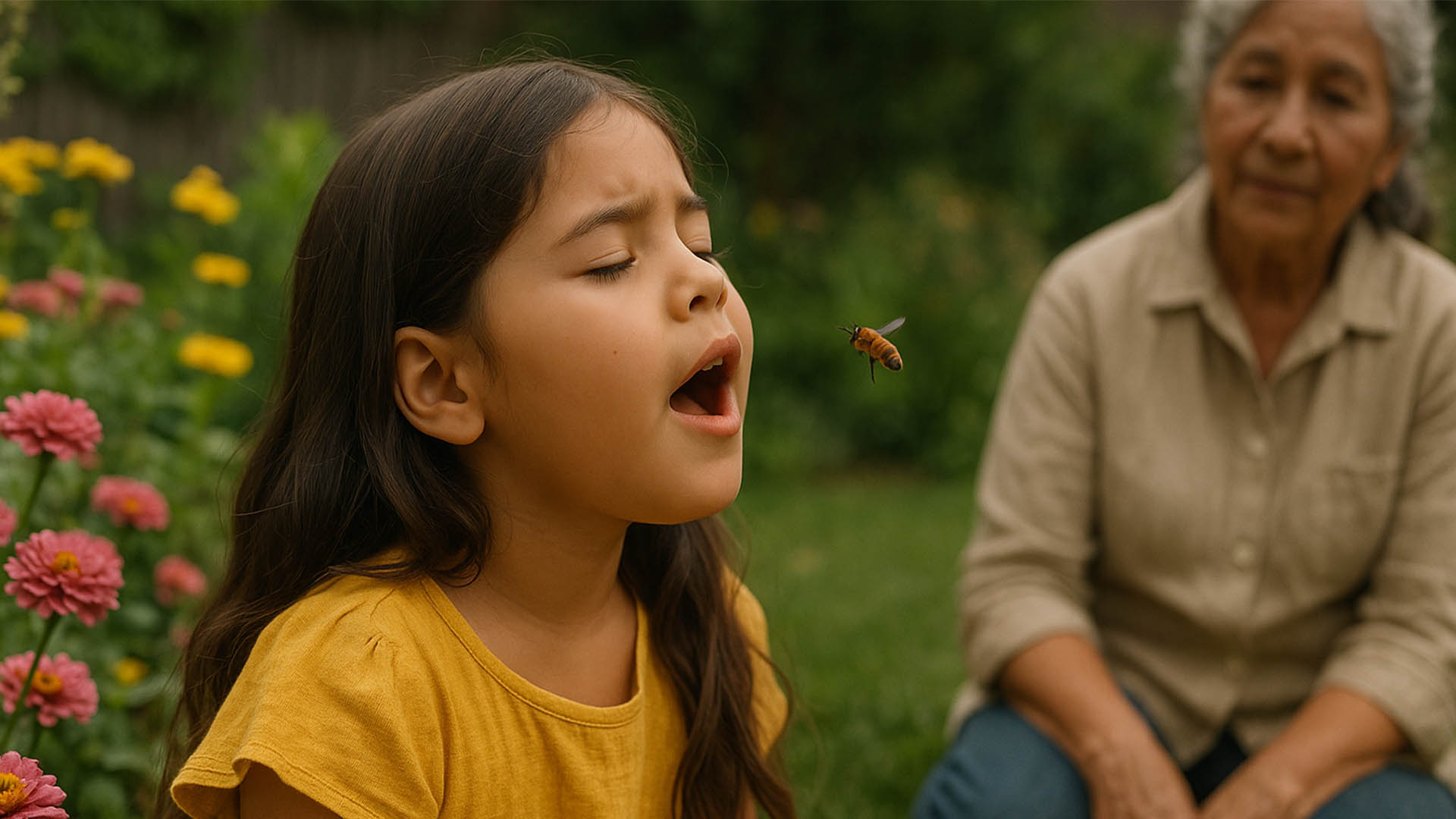 The Girl Who Sings to Bees: A Bilingual Tale of Courage, Loss & Hope