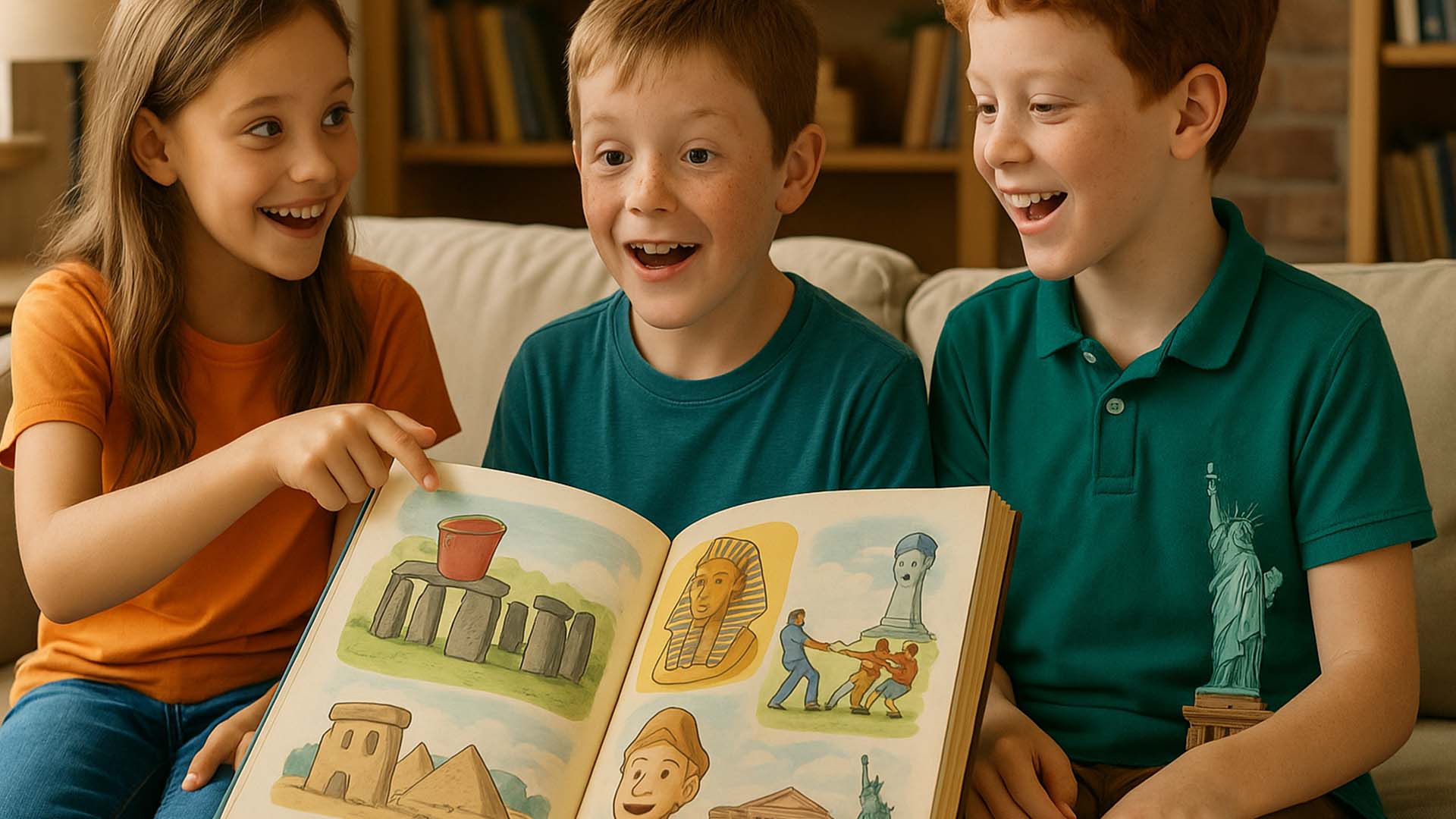 Time Travel Fun- Amazing History Facts for Kids! Time Travel Fun: Amazing History Facts for Kids!