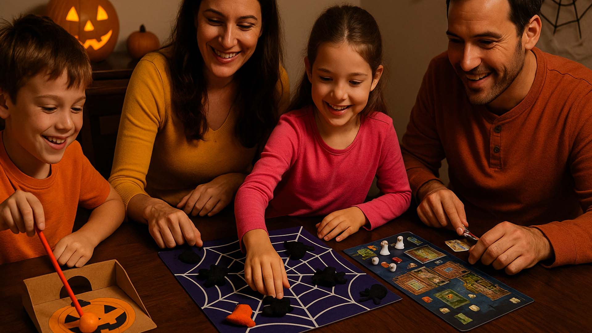 5 Halloween Board Games That Bring Spooky Laughs to Family Game Night