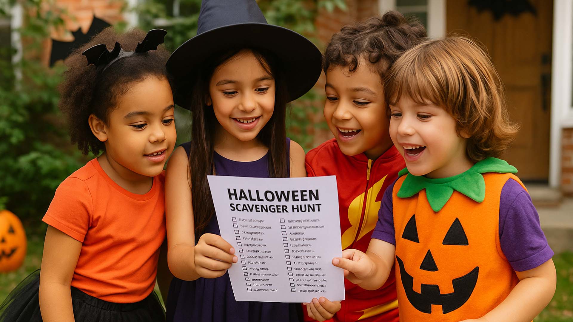 A Free & Frighteningly Fun Neighborhood Halloween Scavenger Hunt A Free & Frighteningly Fun Neighborhood Halloween Scavenger Hunt