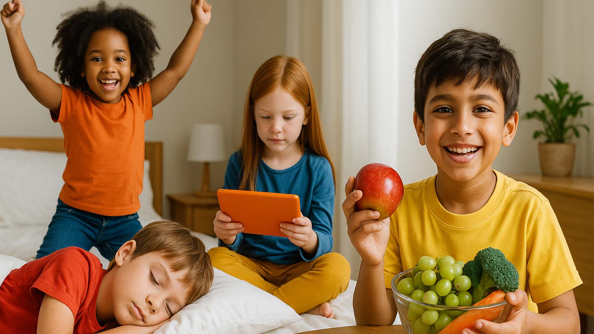 Building a Strong Foundation- Healthy Habits for Happy Kids Building a Strong Foundation: Healthy Habits for Happy Kids