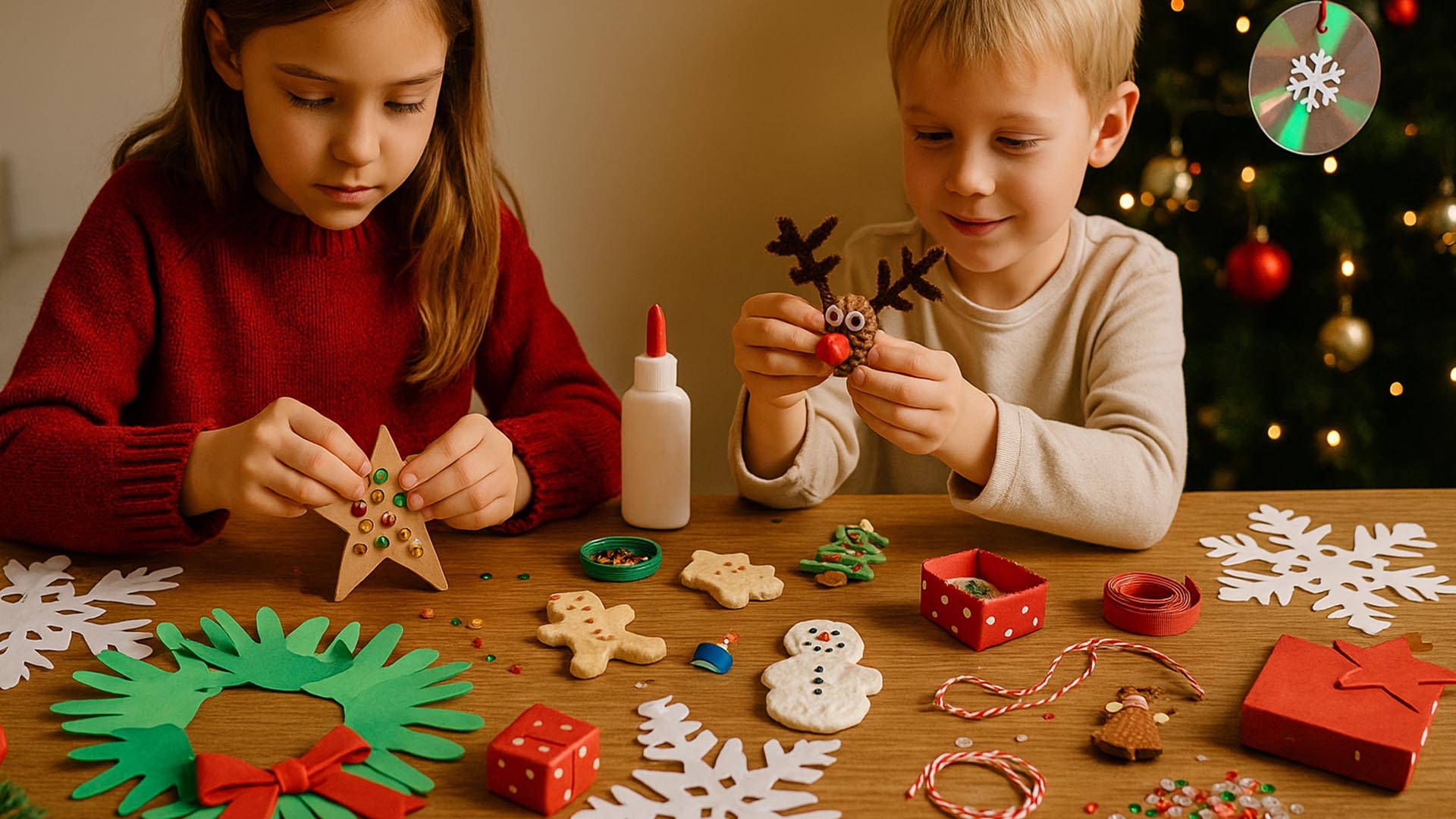 50+ Easy Christmas DIY Crafts for Kids: Decorate, Gift and Celebrate Together
