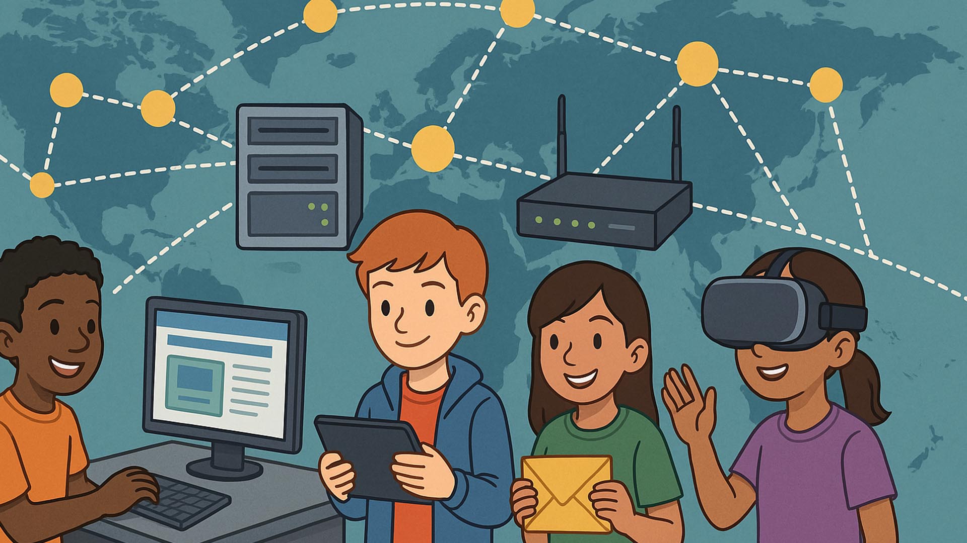 How the Internet Works: A Superhighway of Information for Kids